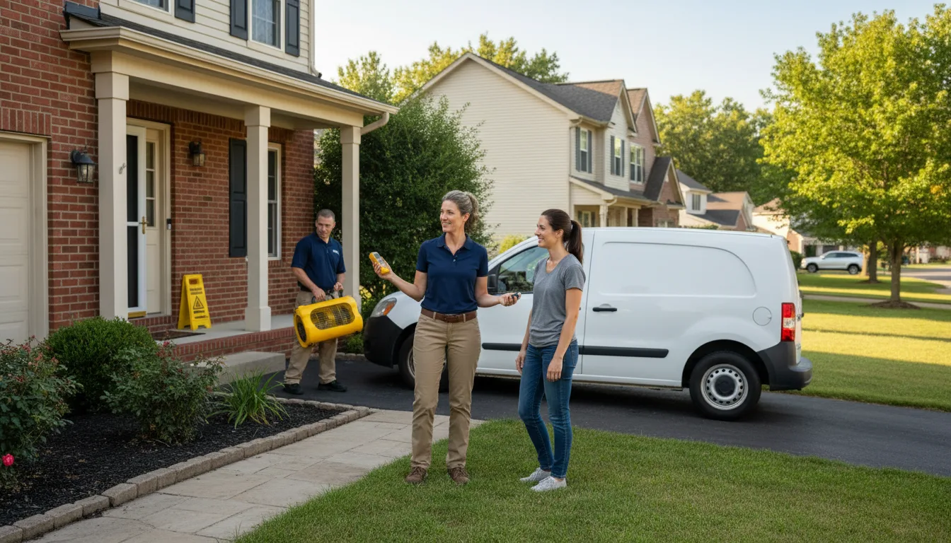 Water restoration image for Water Damage & Restoration Services in Franklin, MO